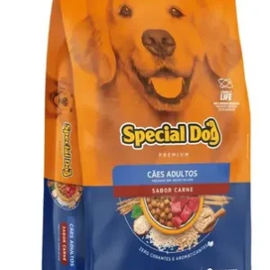 Ração Special Dog Premium Cão Adulto Todos os Tamanhos Sabor Carne de 15 kg