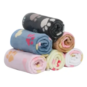 Mantinhas Pet 2un Cachorro Gato Microfibra 100x70cm Cobertor