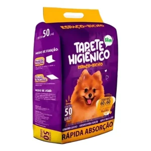Tapete Higiênico Espaço De Bicho 50 Unidades