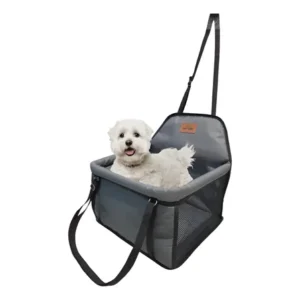 Cadeira Para Pet Assento Carro Seguro Até 15kg Ganhe Coleira